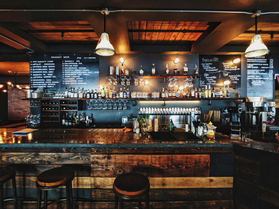 Café counter